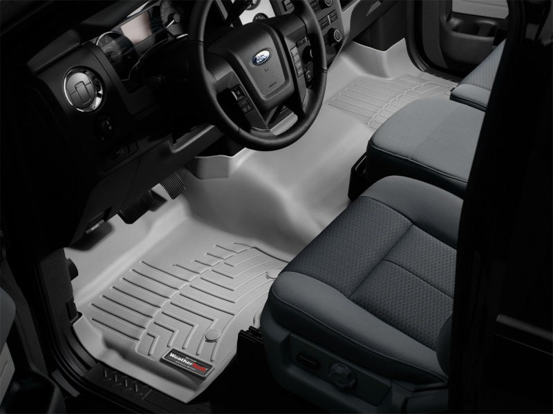 WeatherTech 11+ Ford F-150 Front Floorliner OTH - Grey