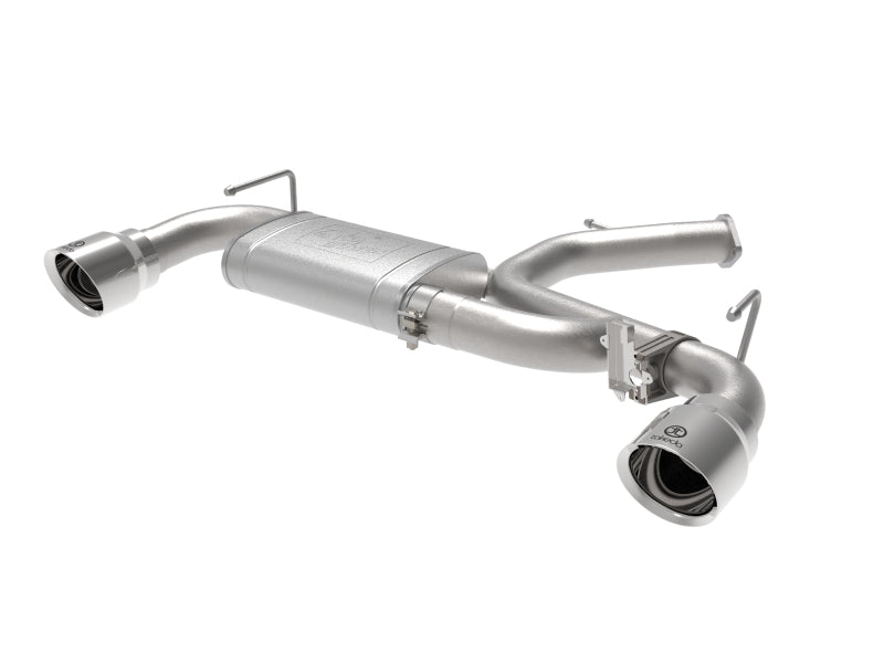 aFe Power Axle Back Exhaust - 19-20 Hyundai Veloster N L4-2.0L (t) w/ Polished tips