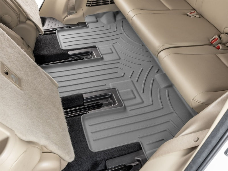 WeatherTech 14-19 Toyota Highlander Rear FloorLiner HP - Grey