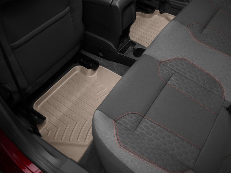WeatherTech 14+ Ford Fiesta Rear FloorLiner - Tan