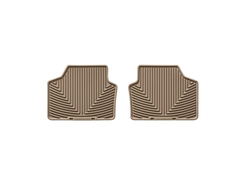 WeatherTech 06-12 BMW 3-Series Rear Rubber Mats - Tan