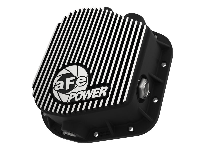 aFe Power Rear Differential Cover (Machined) 12 Bolt 9.75in 11-13 Ford F-150 EcoBoost V6 3.5L (TT)