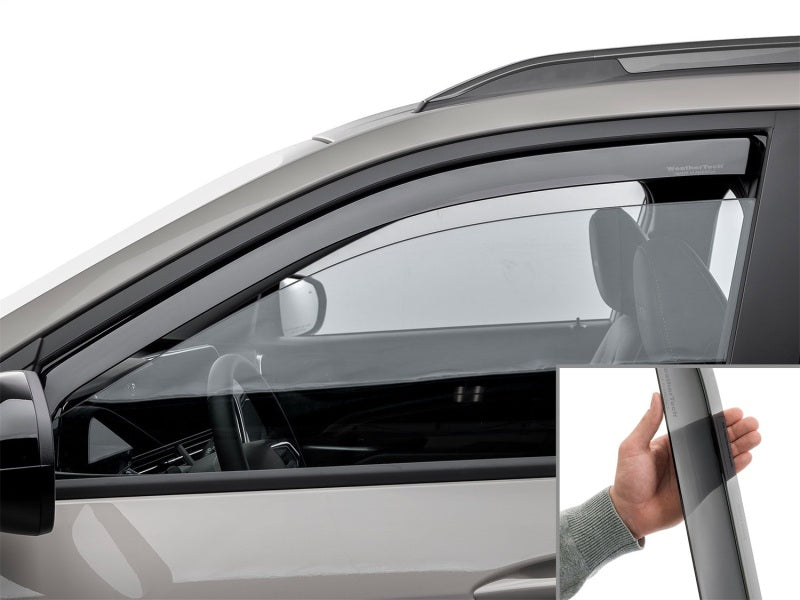 WeatherTech 24-26 Chevrolet Trax Front Front Side Window Deflectors-Dark Tint