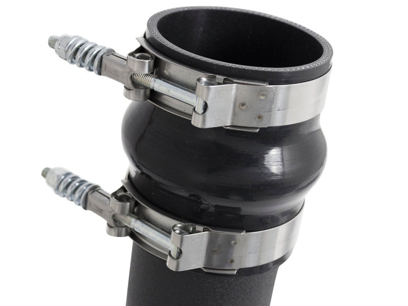 aFe BladeRunner 3in Intercooler Tube Hot Side w/ Couplings & Clamps Kit 07.5-09 Dodge Diesel Trucks