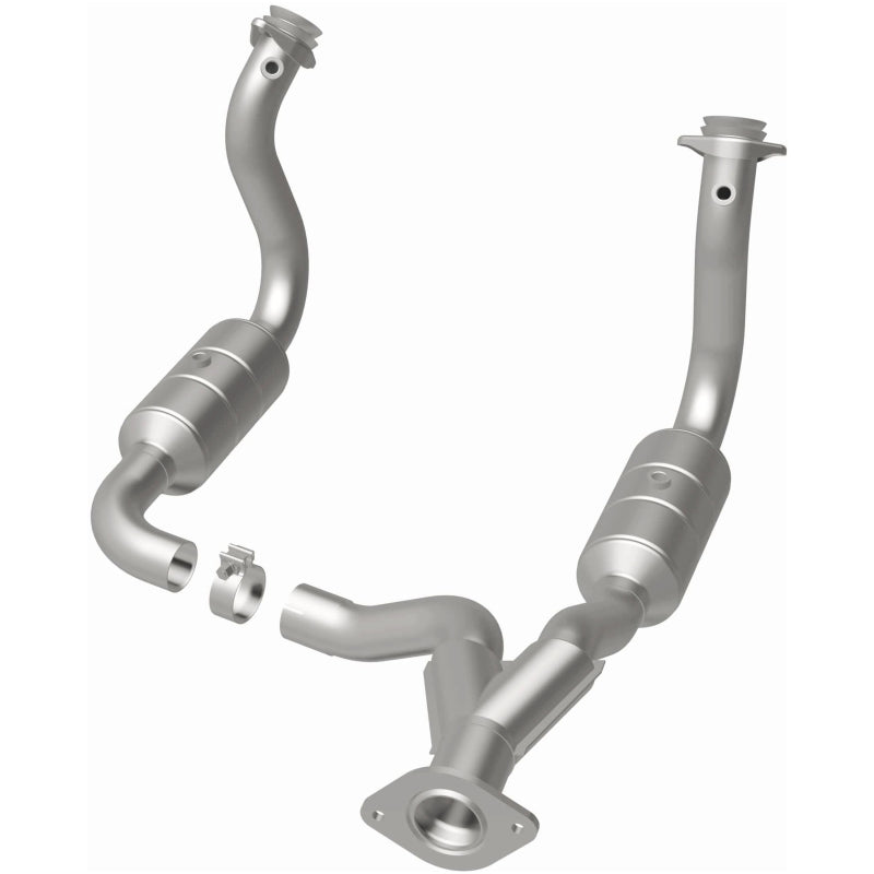 MagnaFlow DF Cat Conv 08-10 Ford F-250/F-250 SD/F-350/F-350 SD 5.4L/6.8L/F-450 SD 6.8L Y-Pipe Assy