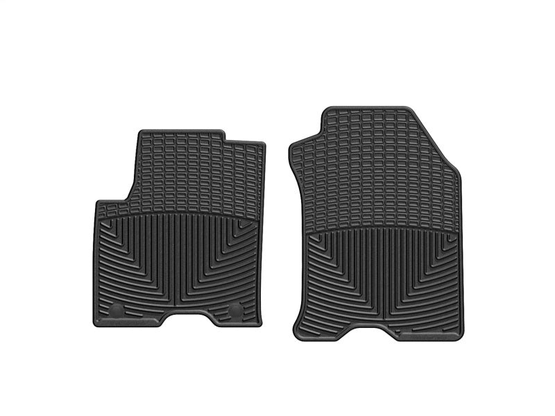 WeatherTech 10-11 Ford Focus Front Rubber Mats - Black