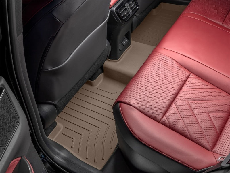 WeatherTech 22-24 Lexus NX Rear FloorLiner - Tan