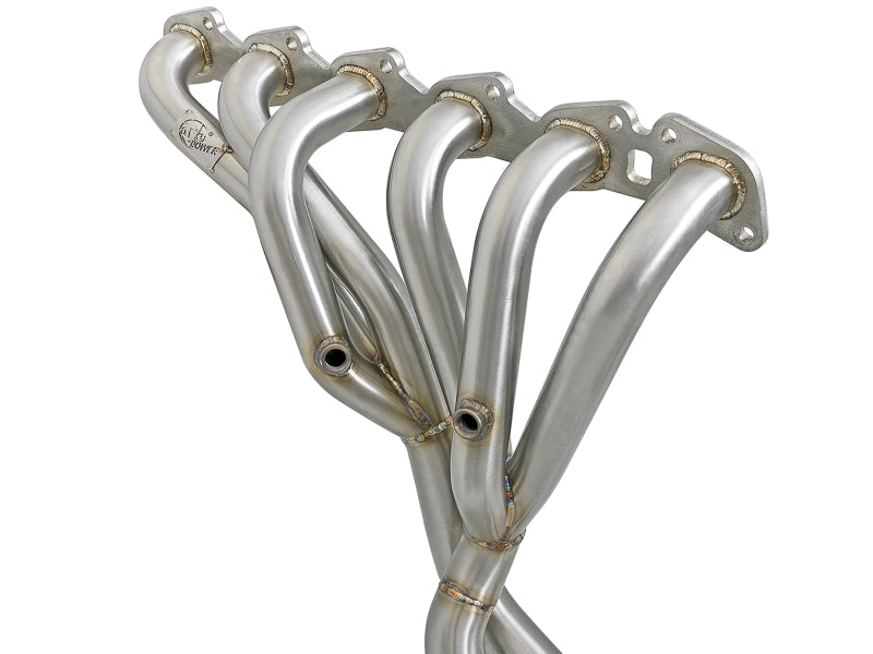 aFe Twisted Steel Long Tube Header/Connection Pipes Street Series 01-16 Nissan Patrol (Y61) V8 4.8L