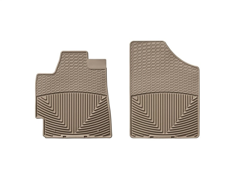 WeatherTech 08-13 Toyota Highlander Front Rubber Mats - Tan