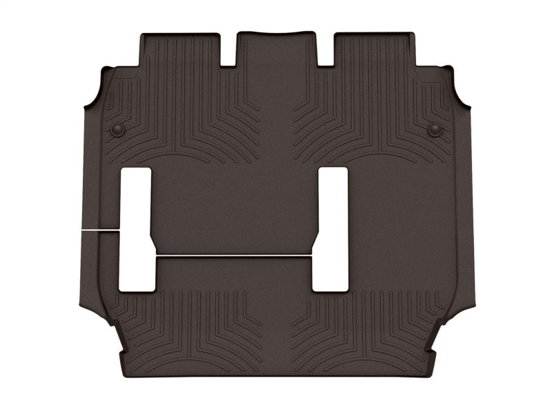 WeatherTech 2018+ Chrysler Pacifica w/2nd Row Bench Seat Rear FloorLiner - Cocoa