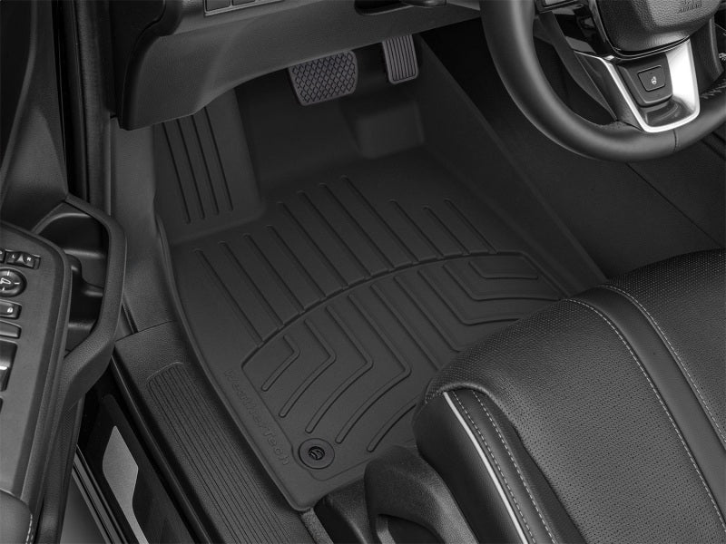 WeatherTech 23-24 Honda Pilot Front FloorLiner HP - Black