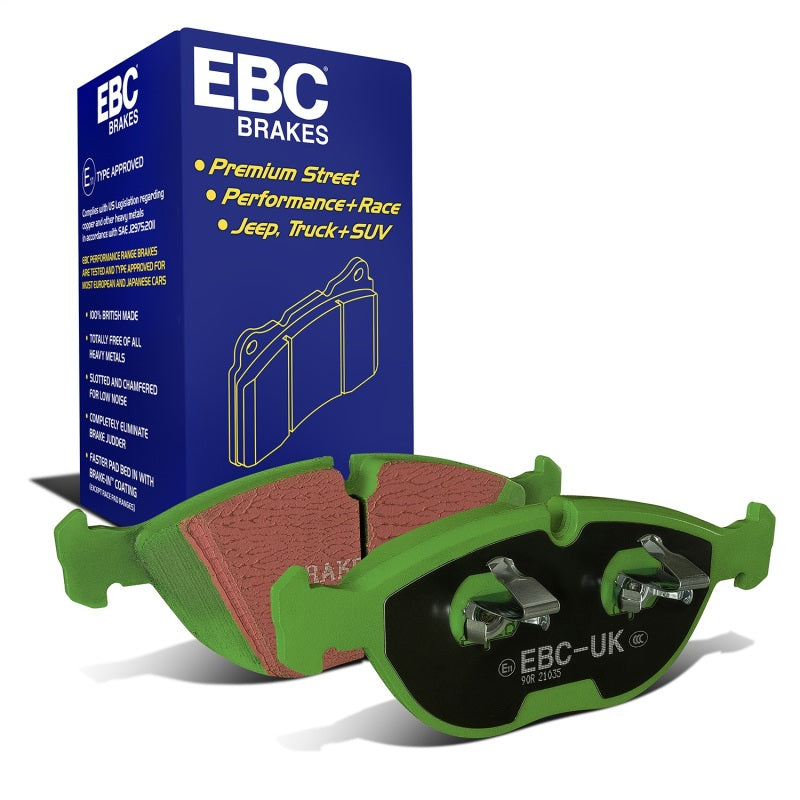 EBC 00-03 BMW Z8 5.0 Greenstuff Front Brake Pads
