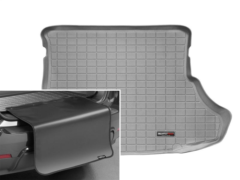 WeatherTech 10-15 Toyota Prius Cargo Liner w/ Bumper Protector - Grey