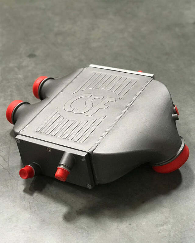 CSF 2014+ BMW M3/M4 (F8X) Top Mount Charge-Air-Cooler - Heat Dispersion Thermal Grey