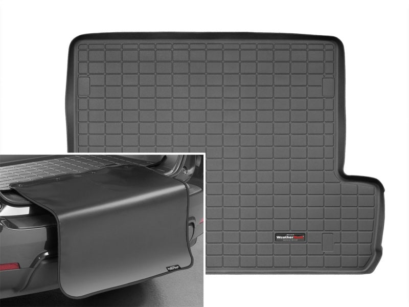 WeatherTech 10+ Toyota 4Runner Cargo Liner w/ Bumper Protector - Black