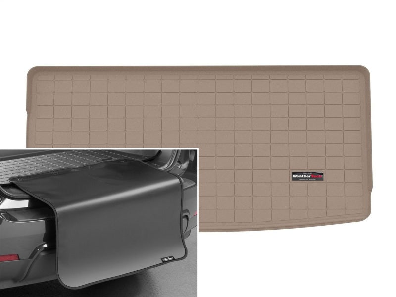 WeatherTech 22-22 Jeep Grand Wagoneer Cargo With Bumper Protector - Tan