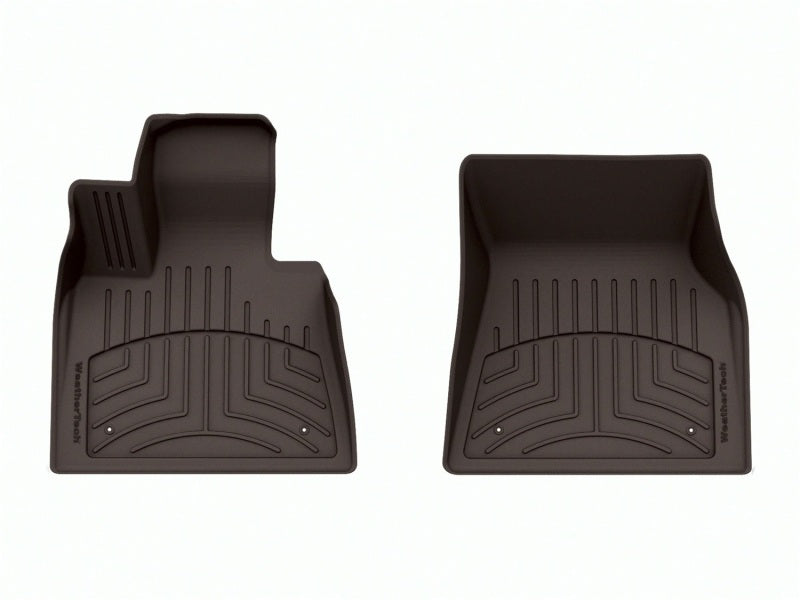 WeatherTech 21-24 BMW Alpina XB7 Front FloorLiner HP - Cocoa