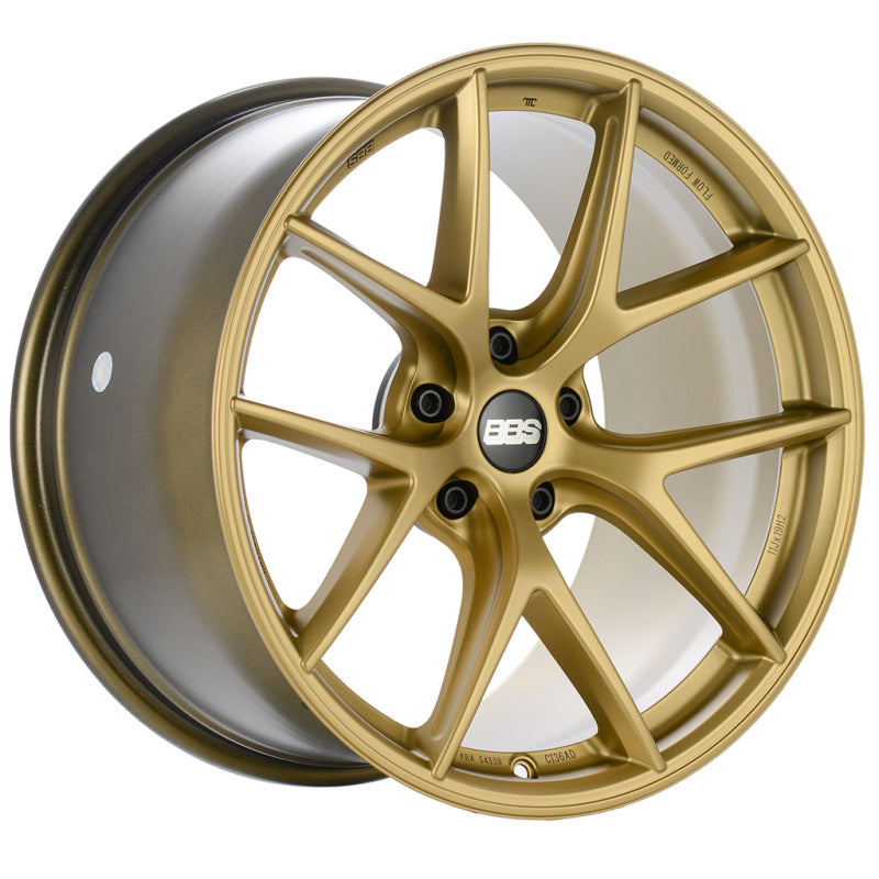 BBS Unlimited CI-R 20x10 ET58 (Face 2) Satin Gold Wheel