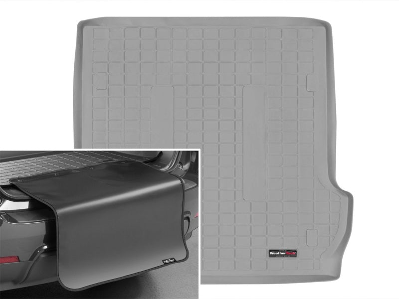 WeatherTech 03-09 Lexus GX Cargo With Bumper Protector - Grey