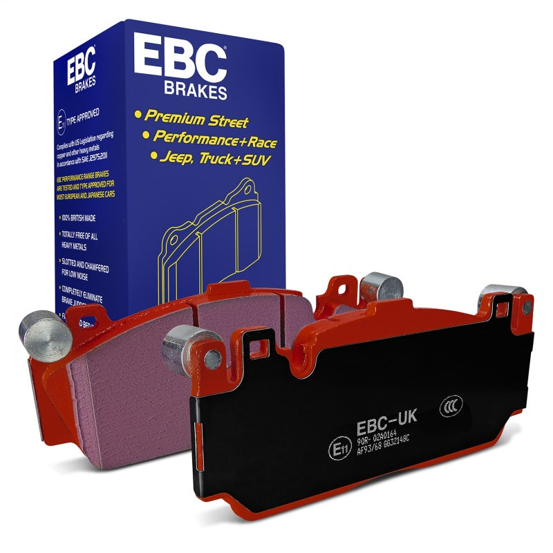 EBC 12+ BMW M5 4.4 Twin Turbo (F10) Redstuff Front Brake Pads
