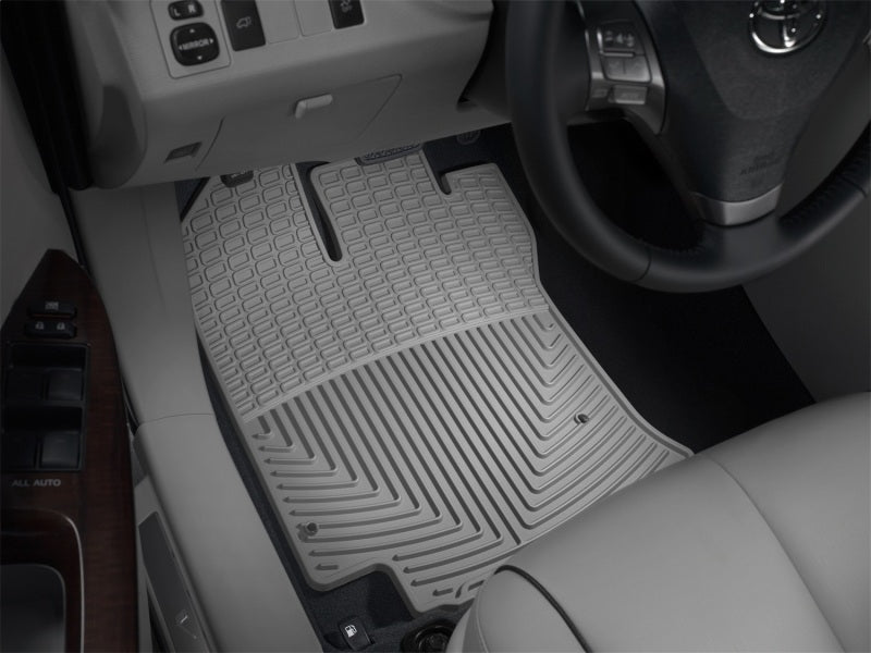 WeatherTech 09-11 Toyota Venza Front Rubber Mats - Grey