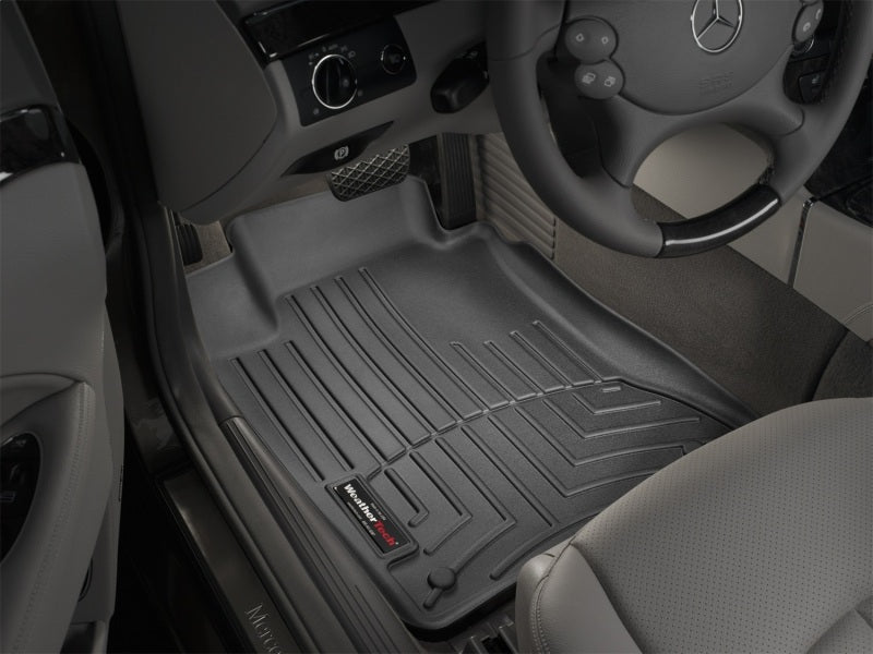 WeatherTech 03-09 Mercedes-Benz E320 Front FloorLiner - Black