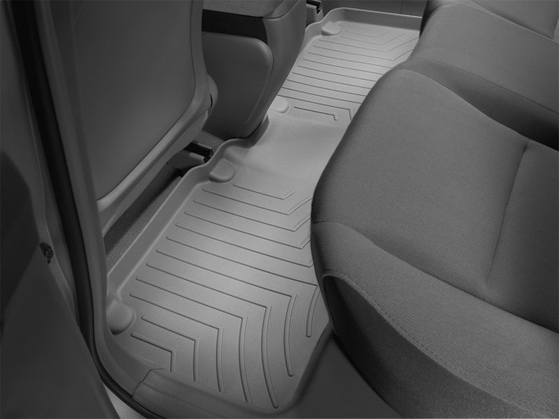 WeatherTech 06-11 Honda Civic Coupe / Si Coupe Rear FloorLiner - Grey