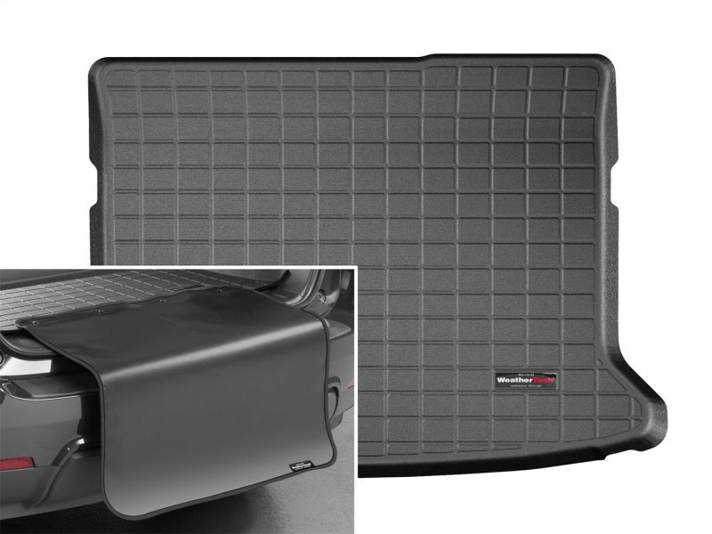 WeatherTech 20+ Mazda CX-30 (Behind 2nd Row) Cargo Liner w/ Bumper Protector - Black