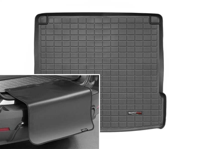 WeatherTech 15+ Mercedes-Benz GLE-Class Cargo Liner w/ Bumper Protector - Black