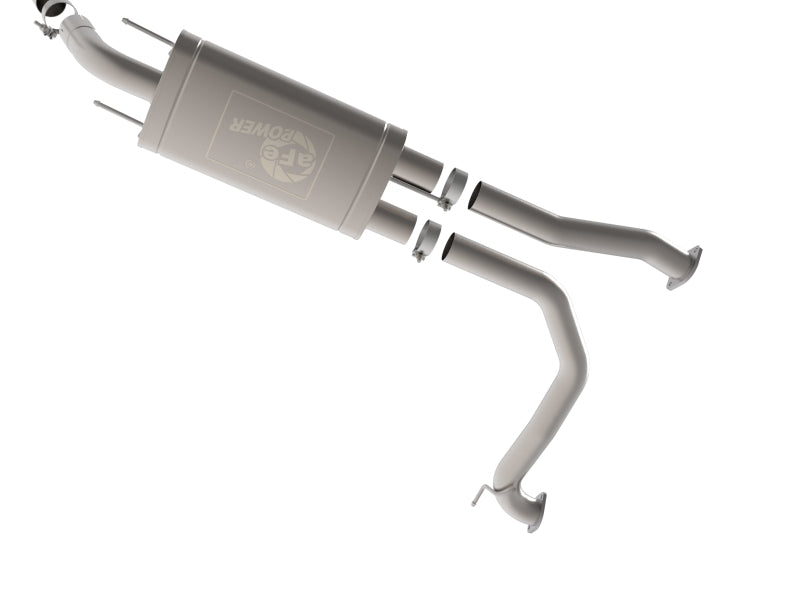 aFe Vulcan Series 3in Stainless Steel Cat-Back Exhaust w/ Black Tip Nissan Armada 25-26 V6-3.5L (tt)