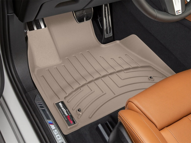 WeatherTech 2019+ BMW X5 Front FloorLiner - Tan