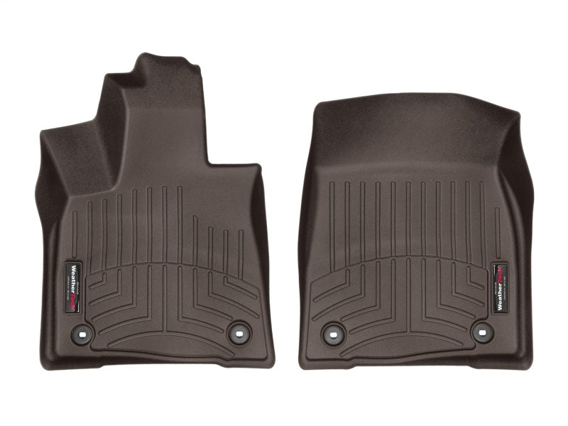 WeatherTech 2016+ Lexus RX Front FloorLiner - Cocoa