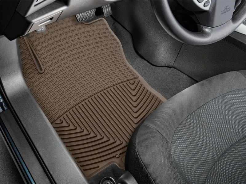 WeatherTech 2014+ Nissan Rogue (Also Fits Hybrid) Front Rubber Mats - Tan