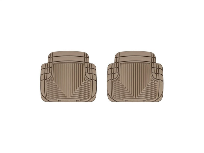 WeatherTech 99 BMW M3 Convertible Rear Rubber Mats - Tan