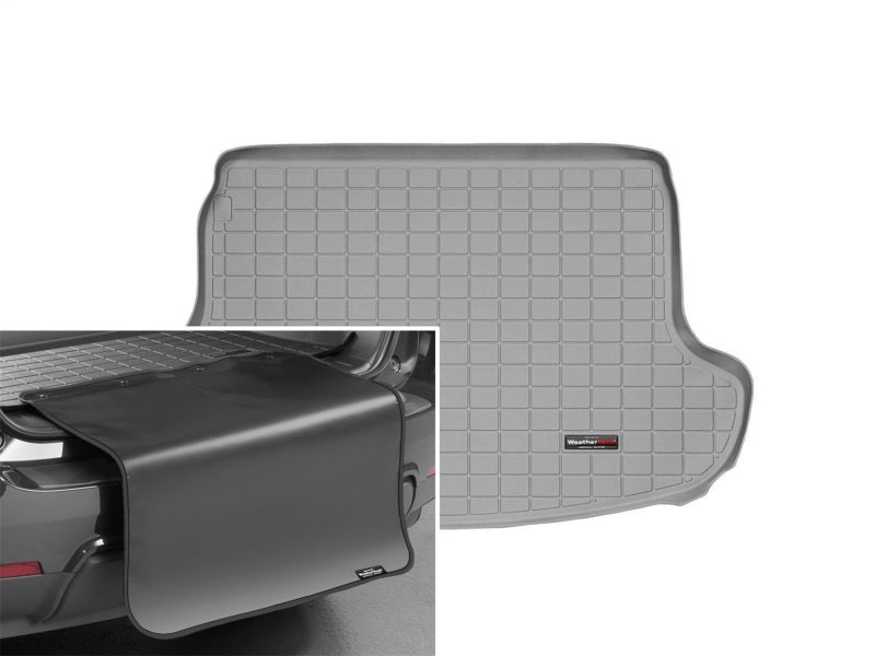WeatherTech 08-13 Infiniti EX35 Cargo With Bumper Protector - Grey
