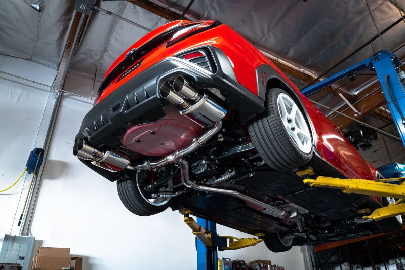 REMARK 22+ Subaru WRX VB Stainless Steel Quad Tip Cat-Back Exhaust - Resonated