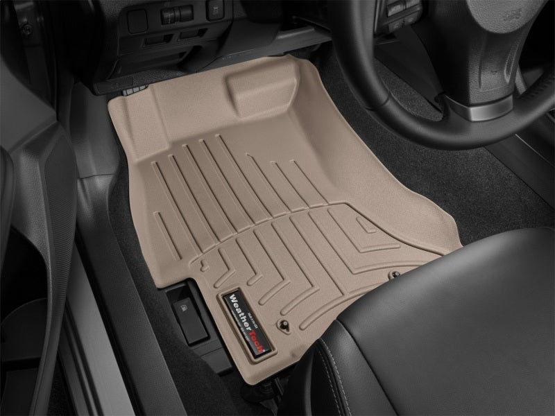 WeatherTech 12+ Subaru Impreza Front FloorLiner - Tan