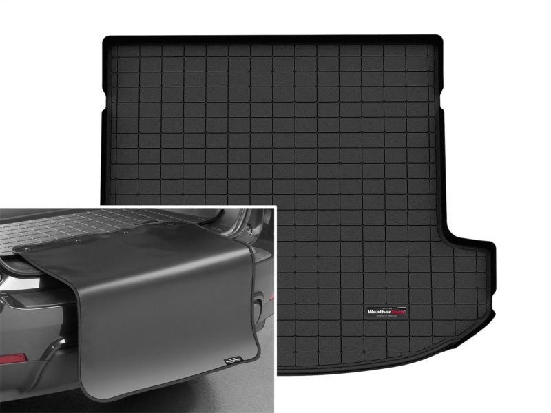 WeatherTech 2021+ Genesis GV80 Cargo With Bumper Protector - Black