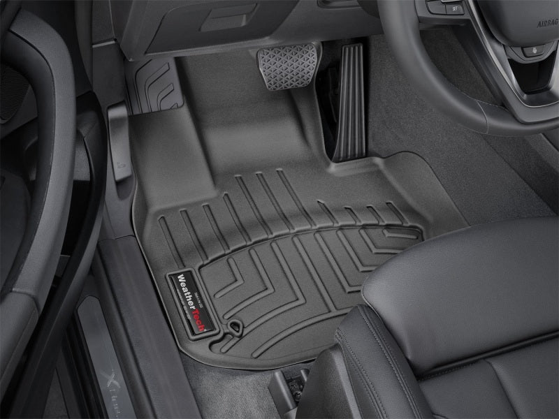 WeatherTech 2018+ BMW X3 Front FloorLiner - Black