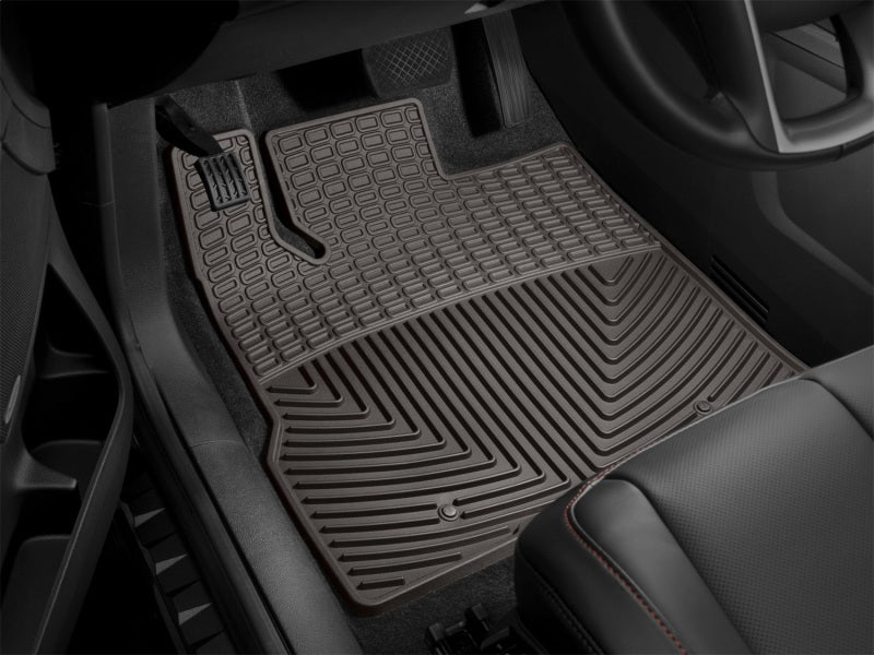 WeatherTech 10-17 Chevrolet Equinox Front Rubber Mats - Cocoa