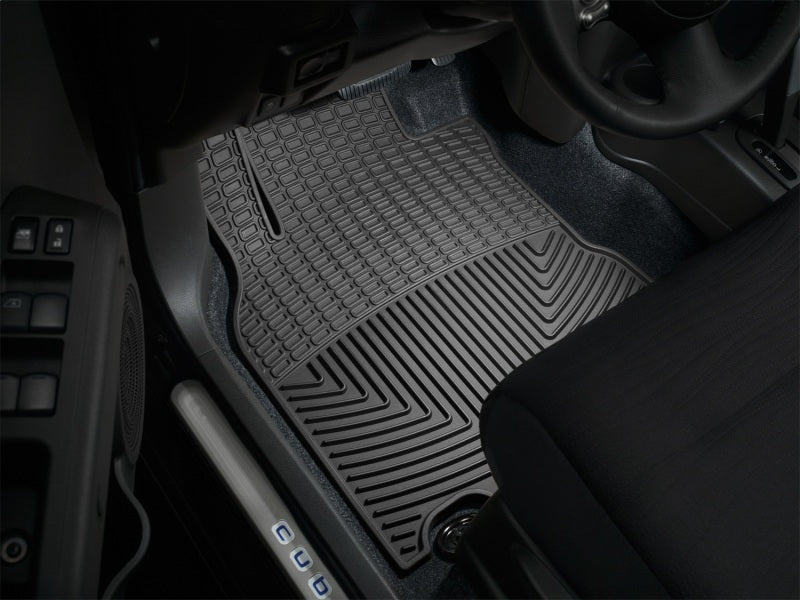 WeatherTech 09+ Nissan Cube Front Rubber Mats - Black