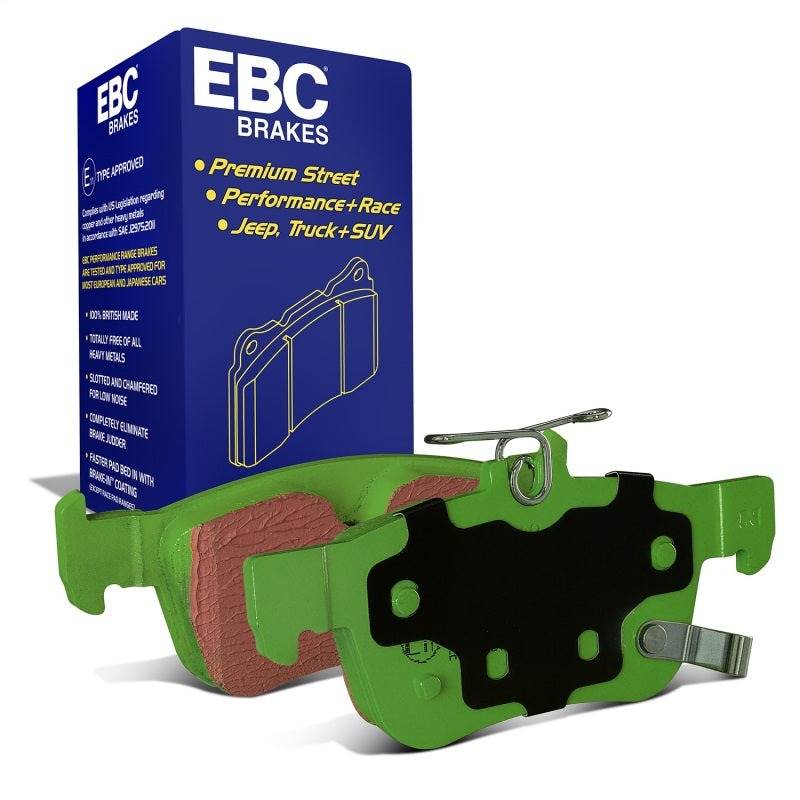 EBC 2016+ Honda Civic Coupe 1.5L Turbo Greenstuff Rear Brake Pads