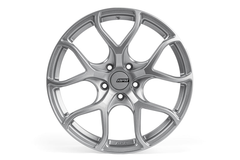 APR A01 Flow Formed - 18x8.5 - 5x112 - ET45 - 66.5mm Center Bore - Hyper Silver Wheel
