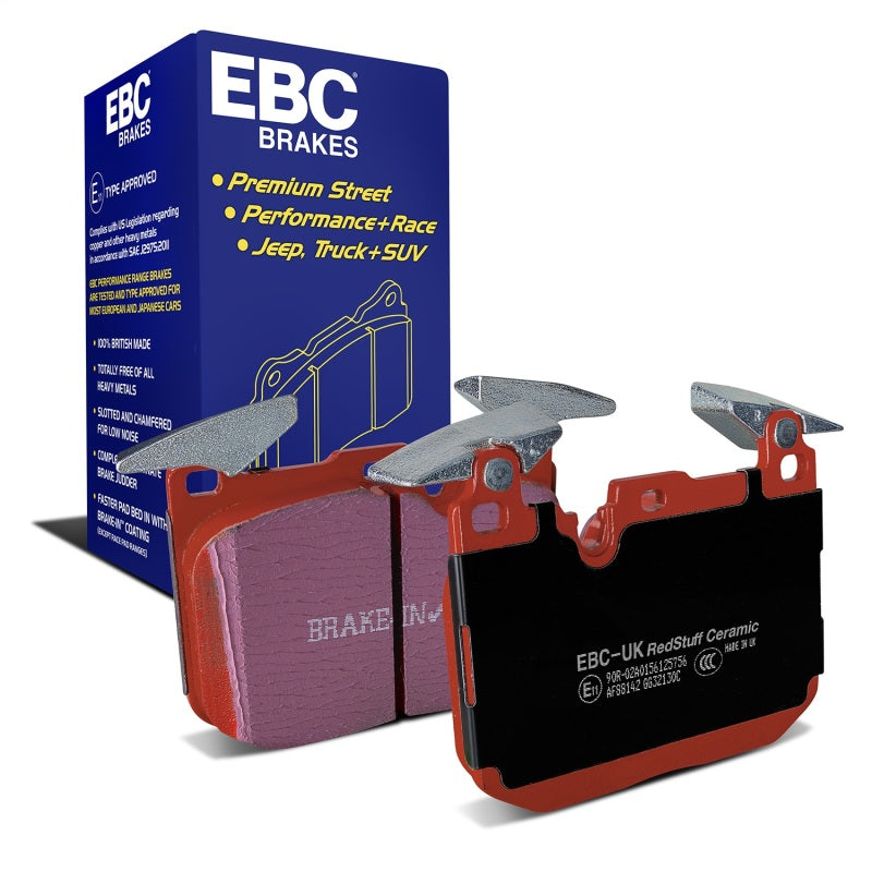 EBC 14-18 BMW M3 3.0 Twin Turbo (F80) Redstuff Front Brake Pads