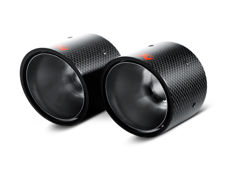 Akrapovic 07-14 MINI Cooper S (R56) / Cooper S Cabrio (R57) Tail Pipe Set (Carbon)