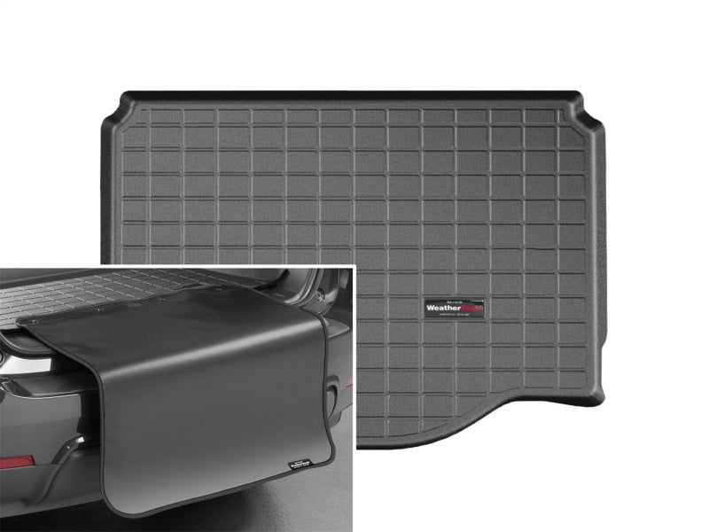 WeatherTech 13-16 Buick Encore Cargo Liner w/ Bumper Protector - Black