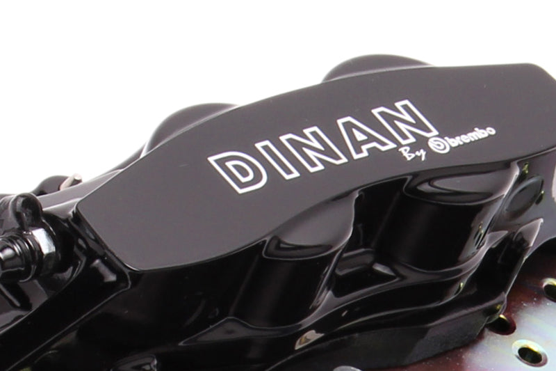 Dinan 06-10 BMW M5/M6 (E60/E63/E64) Black Caliper/Slotted Brake Set - Rear