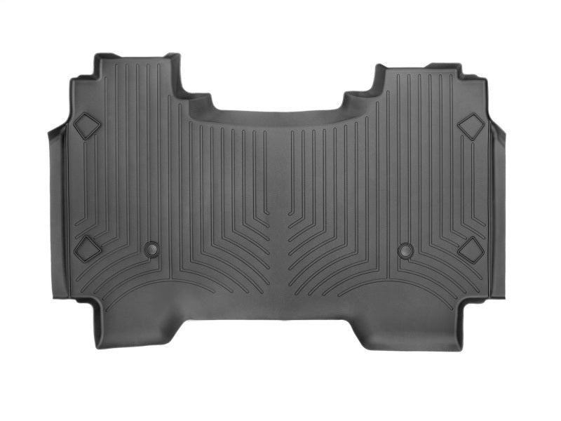WeatherTech 2019+ Dodge Ram Rear FloorLiner - Black (Fits Crew Cab w/No Underseat Storage Only)