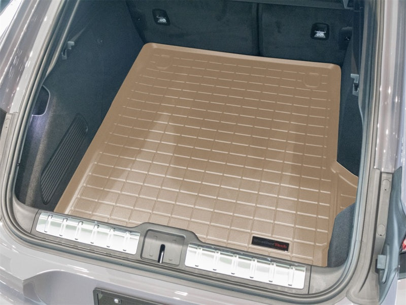 WeatherTech 25-26 Porsche Panamera E-Hybrid Behind 2nd Row Cargo Liners - Tan