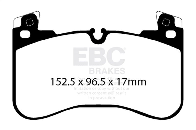 EBC 2020+ Land Rover Defender 90 2.0T Ultimax Front Brake Pads